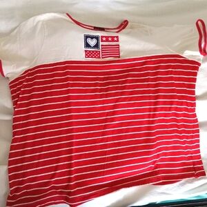 🇺🇸 Patriotic 🇺🇲 Jason Maxwell Plus Size Shirt sleeve T-Shirt Size: 2X